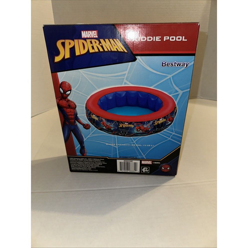 Spider-Man Inflatable Kiddie‎ Pool - Picture 3 of 5